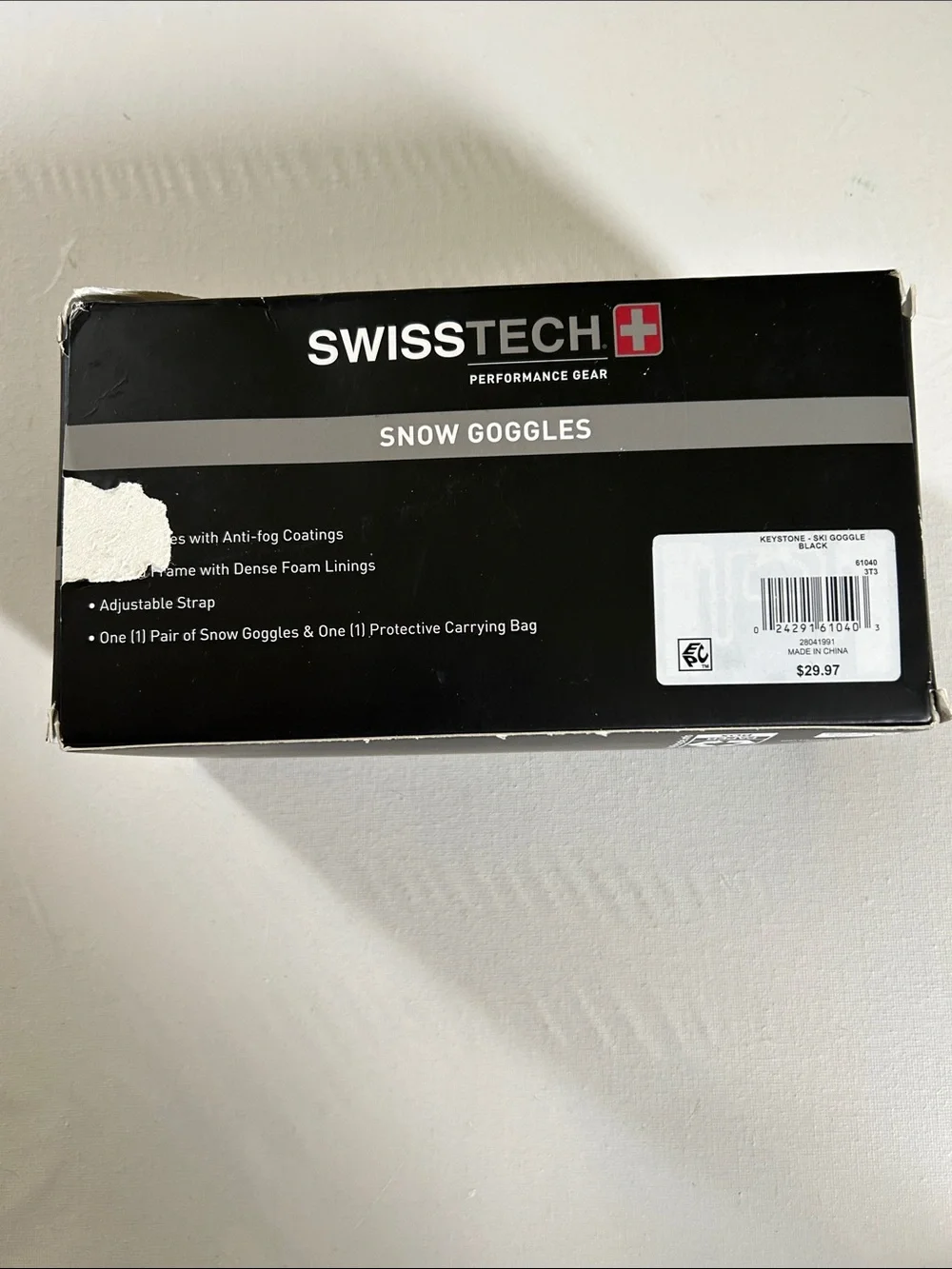NIB Swiss Tech Blue/Purple Mirrored Snow Goggles